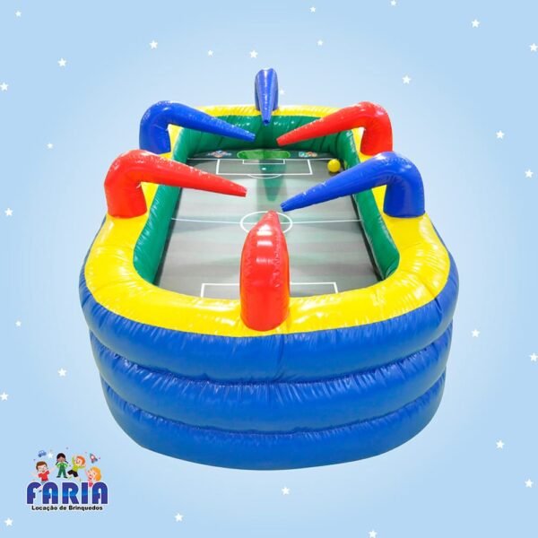 Arena Soccer Inflável - Faria Brinquedos - Locação de Brinquedos em Cuiabá