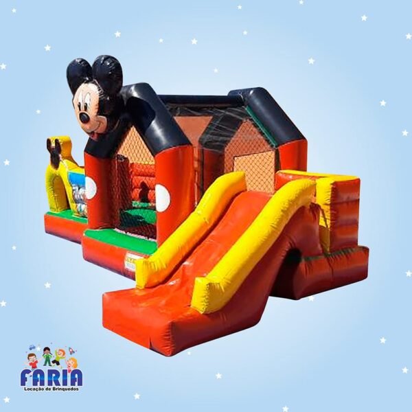 Multi Park Mickey 3 em 1 - Faria Brinquedos - Locação de Brinquedos em Cuiabá - 02