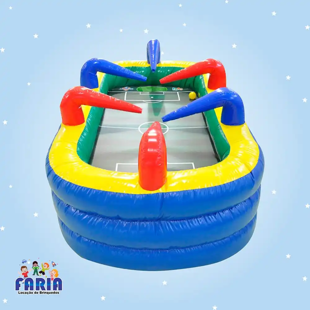 Arena Soccer Inflável - Faria Brinquedos - Locação de Brinquedos em Cuiabá