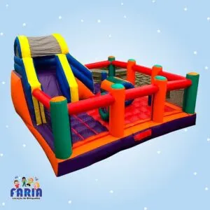 Locação de Brinquedo Multi Park Inflável 3 em 1 em Cuiabá 1 Multi Park Inflável 3 em 1 - Faria Brinquedos - Locação de Brinquedos em Cuiabá