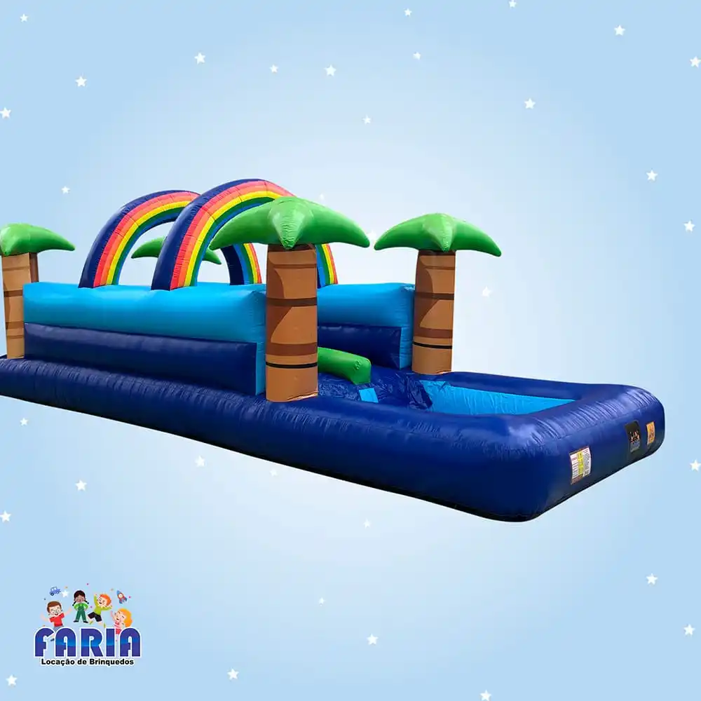 Radical Slide Inflável 2 Radical Slide Inflável - Faria Brinquedos - Locação de Brinquedos em Cuiabá
